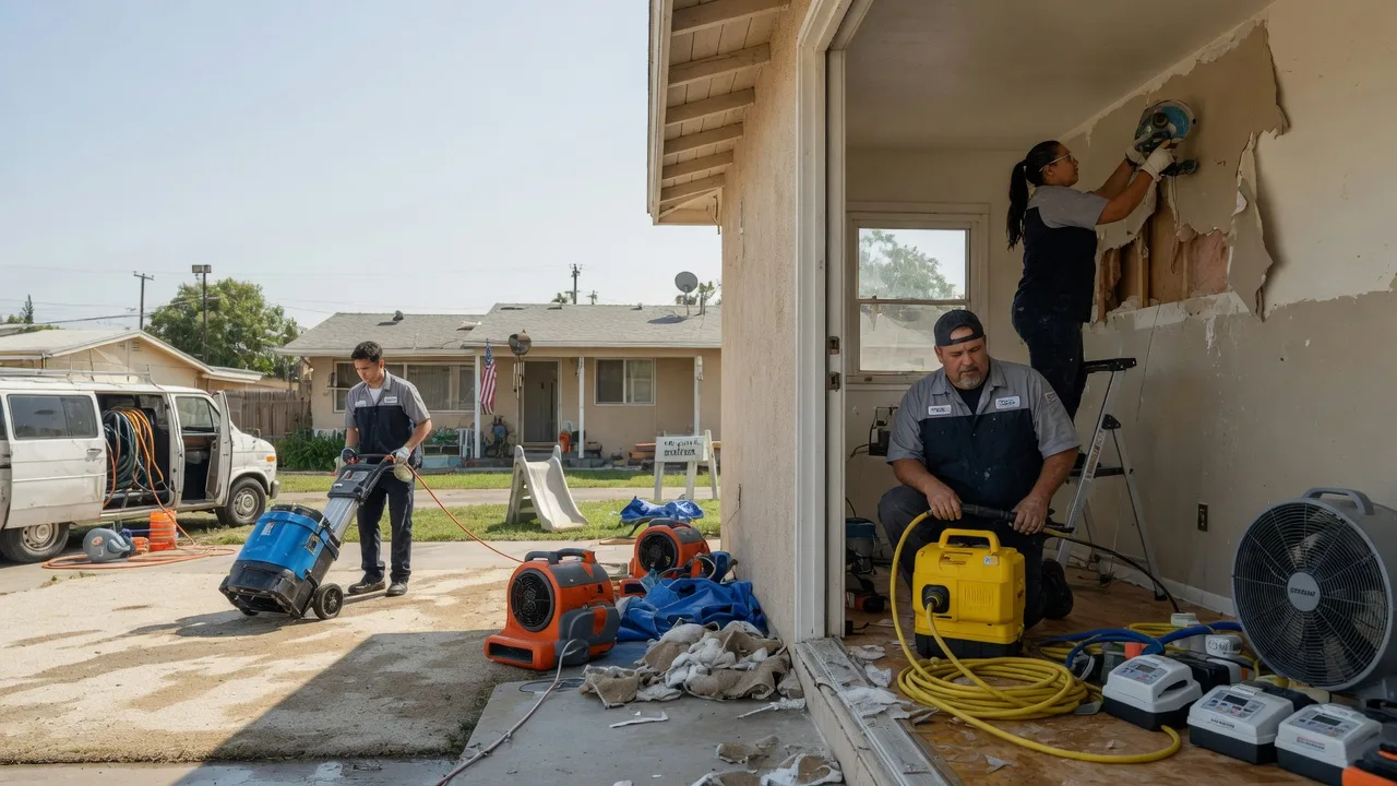 Water Damage Restoration in Sidney, TX near me